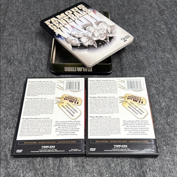 Famous Generals of WWII DVD Set - Picture 2 of 4